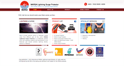 Desktop Screenshot of marsaprotector.com
